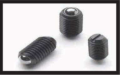 Ball Plungers – Spring Loaded Indexing Plungers for Detents and Positioning – Steel, SS 316, Nylon Ball Options, M5-M20 Threaded Body, Metric Sizes for Jigs, Fixtures and Workholding